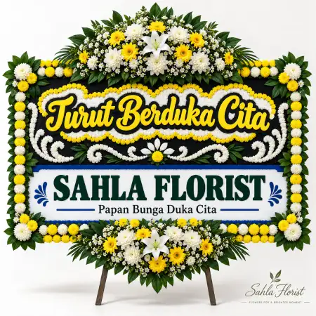 Papan Bunga Duka Cikokol